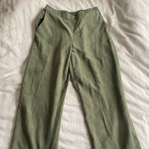 Green Vintage Alfred Dunner Pants (Medium)